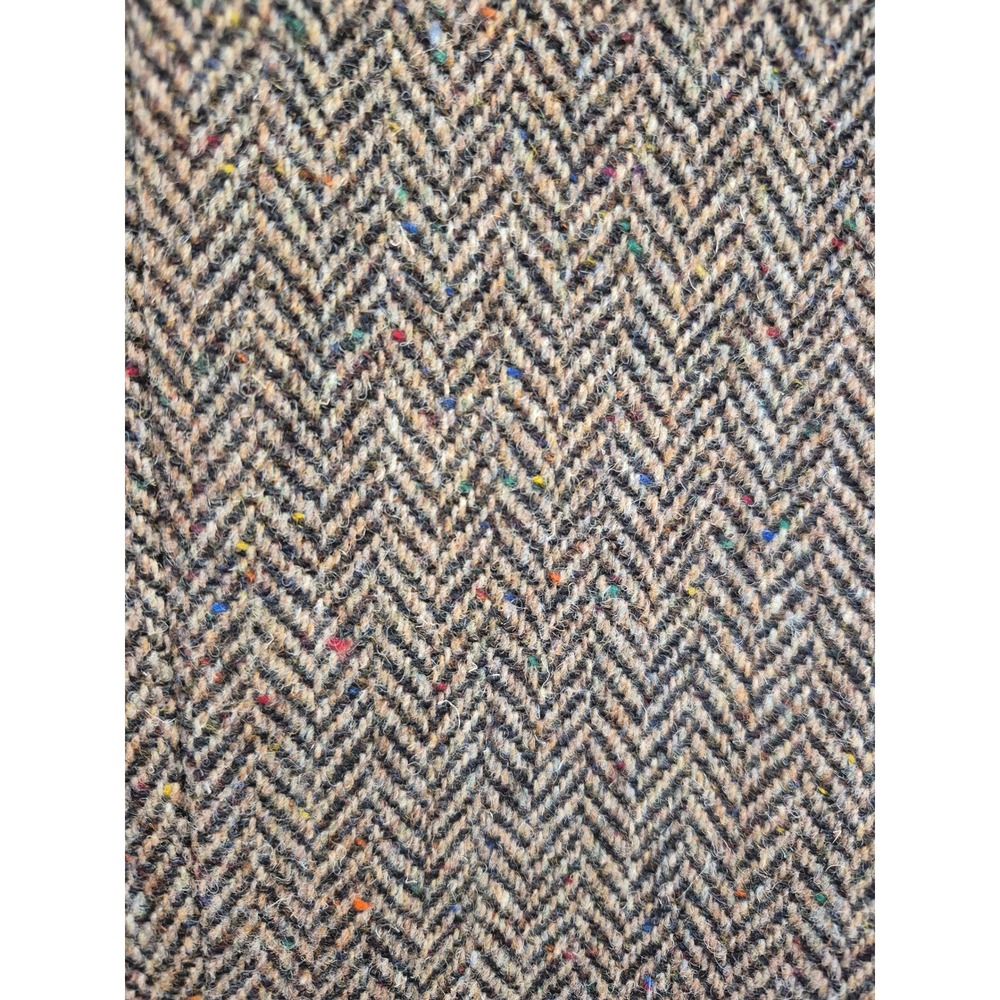 Kuppenheimer 44R Harris Tweed Blazer Mens Large Wool Herringbone Sport Coat - Picture 8 of 8